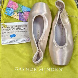 Gaynor Minden Pointe SCULPTED Extra Flex 3+ Box Deep Vamp High Heel 6.5 Wide NEW